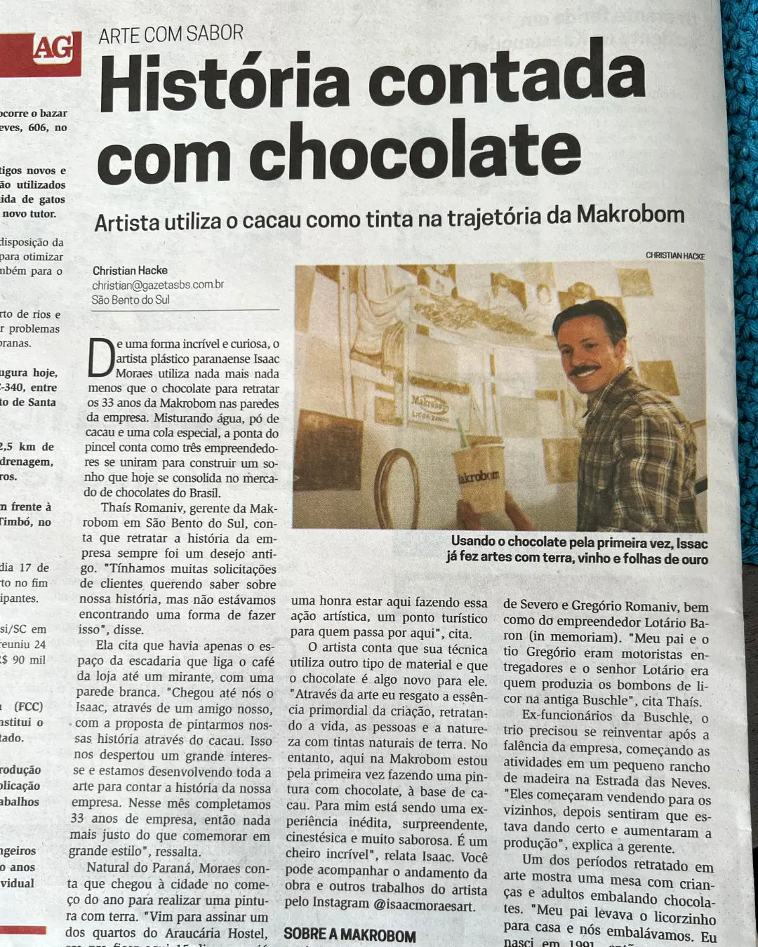 Macrobom Isaac Moraes
