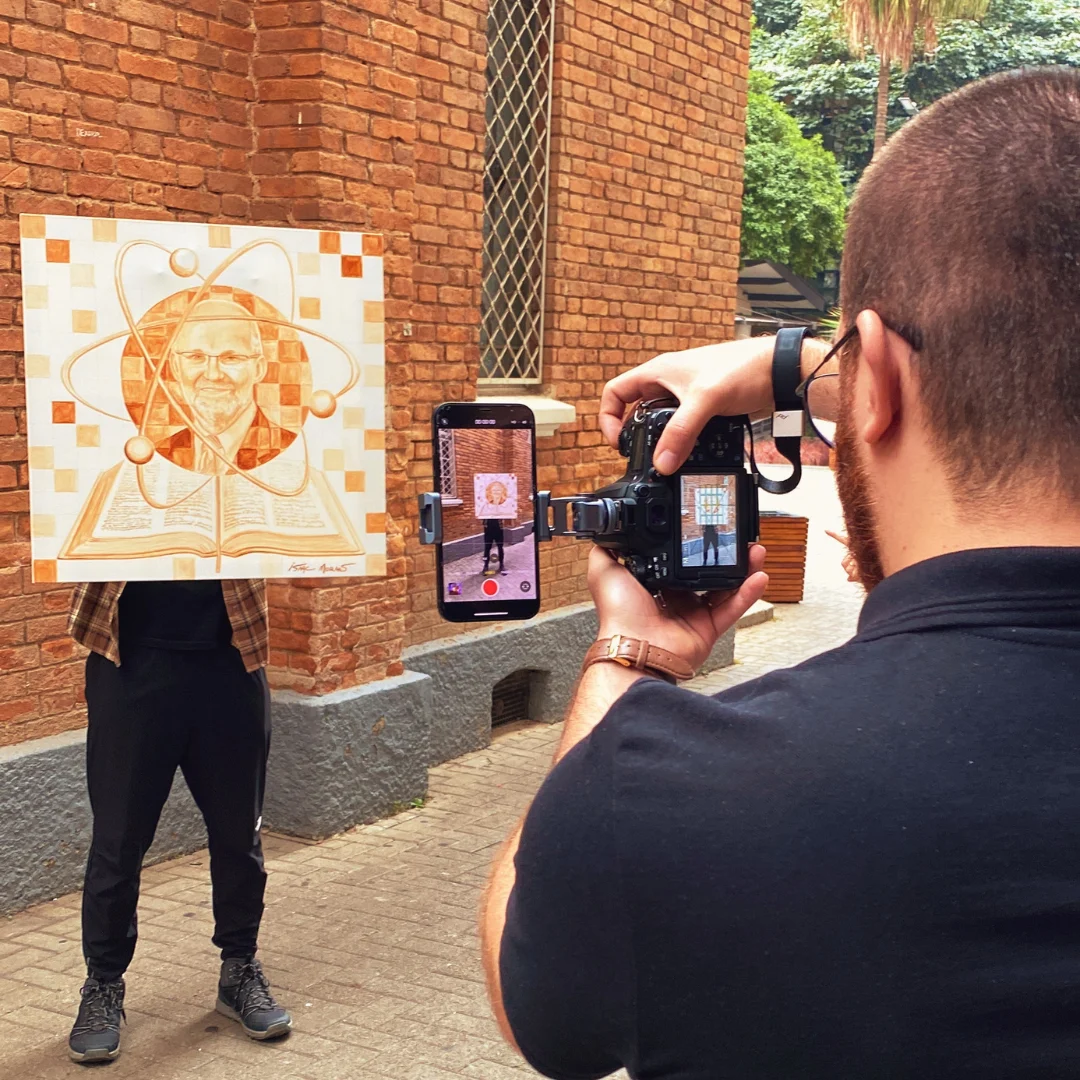 Quadro com terra